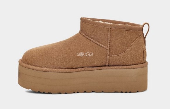 Женские ультра мини угги на платформе UGG Classic Ultra Mini Platform