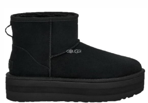 Женские мини угги на платформе UGG Classic Mini Platform Matte