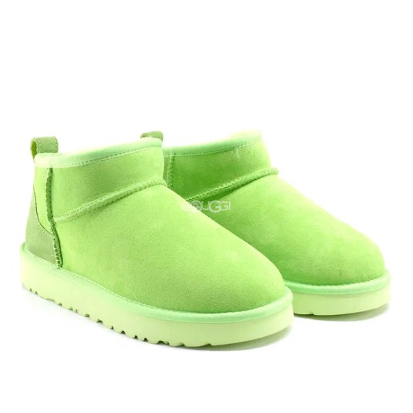 Женские ультра мини угги Ugg Ultra Mini Green