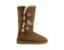 Женские угги с пуговицами Bailey Button Triplet Chestnut