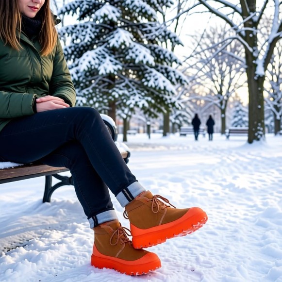 Женские ботинки Ugg Neumel Hybrid Chestnut / Orange
