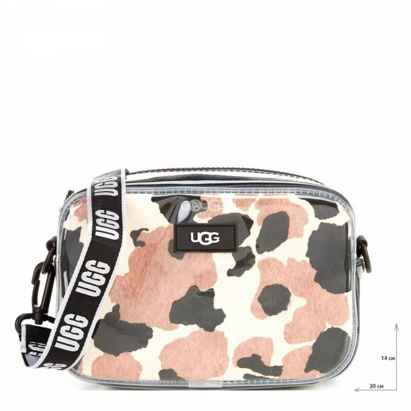 Сумка Ugg Janey II Clear Cow Print