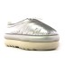 Женские дутики UGG Maxi Braid Clog Silver
