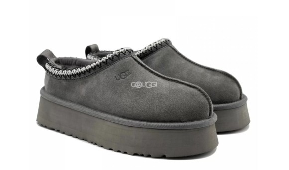 Женские слипоны Ugg Tazz Platform Grey