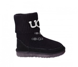 Classic Rib Knit Black