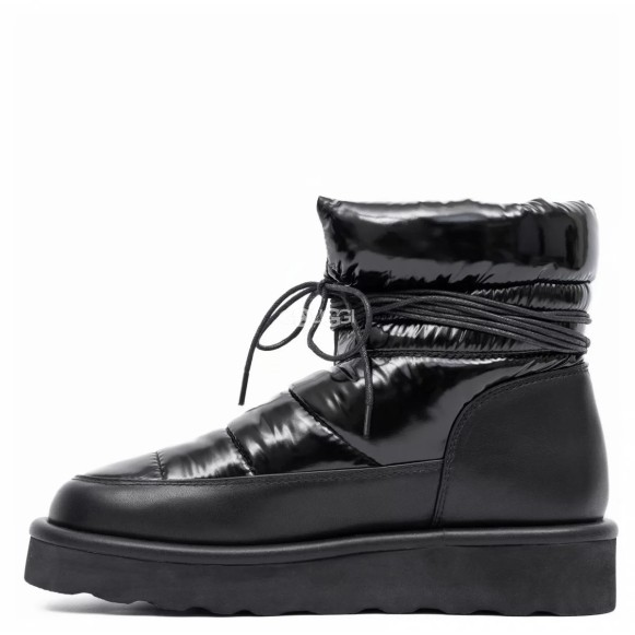Женские мини угги Ugg Classic Mini Blow Black