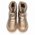 Женские мини угги Ugg Classic Mini Blow Gold